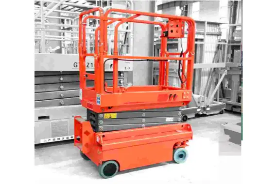 mini compact self propelled scissor lift
