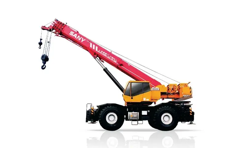 sany rough terrain crane