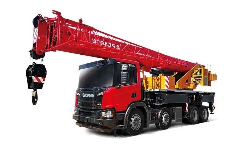 sany truck mounted crane